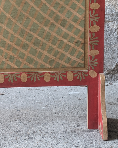 Tête de lit enfant peinte à la main