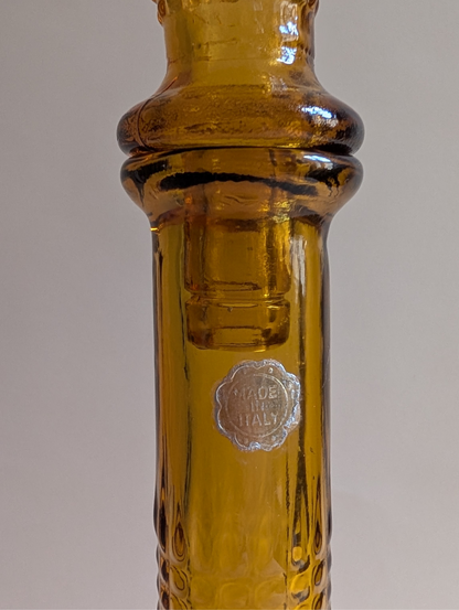 Carafe Empoli ambrée