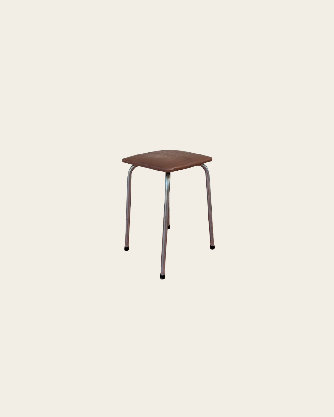 Tabouret dessus en skaï