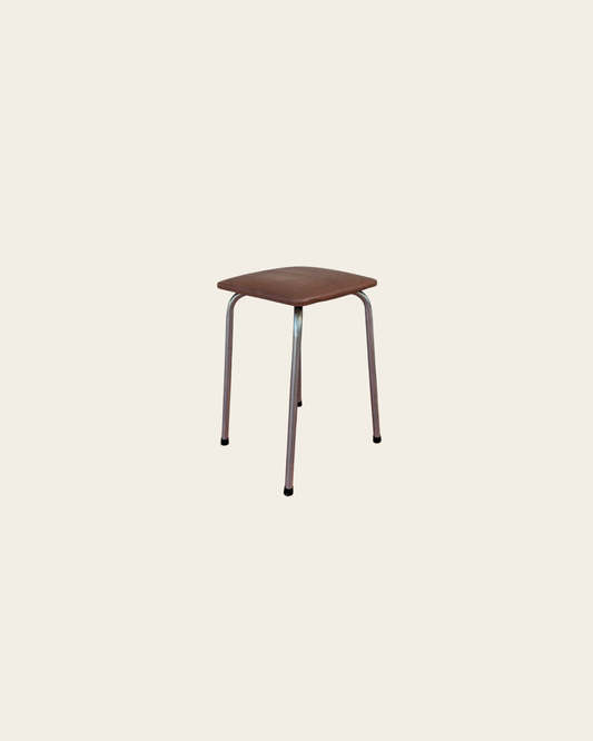 Tabouret dessus en skaï