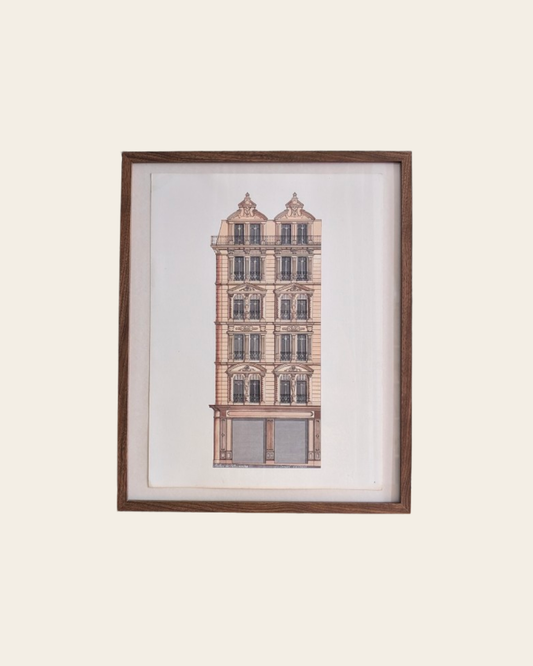 Lithographie "Atelier du Patrimoine" – Catherine d'Ortoli