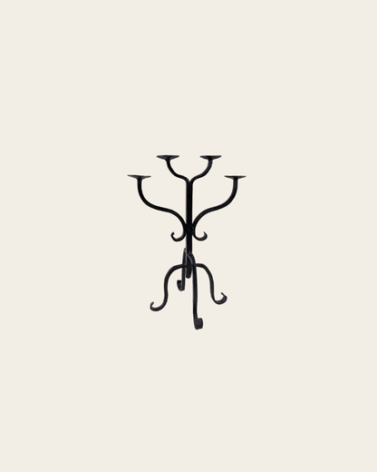 Bougeoir en fer forgé