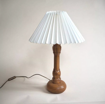 Lampe en bois