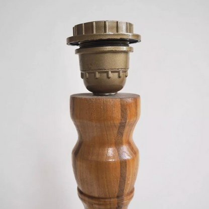 Lampe en bois