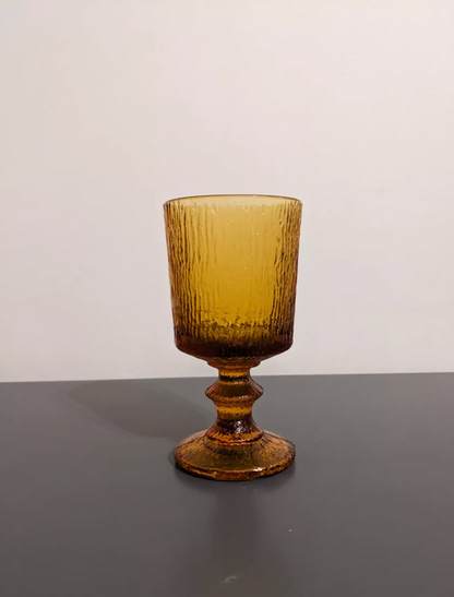 Lot de 11 verres oranges