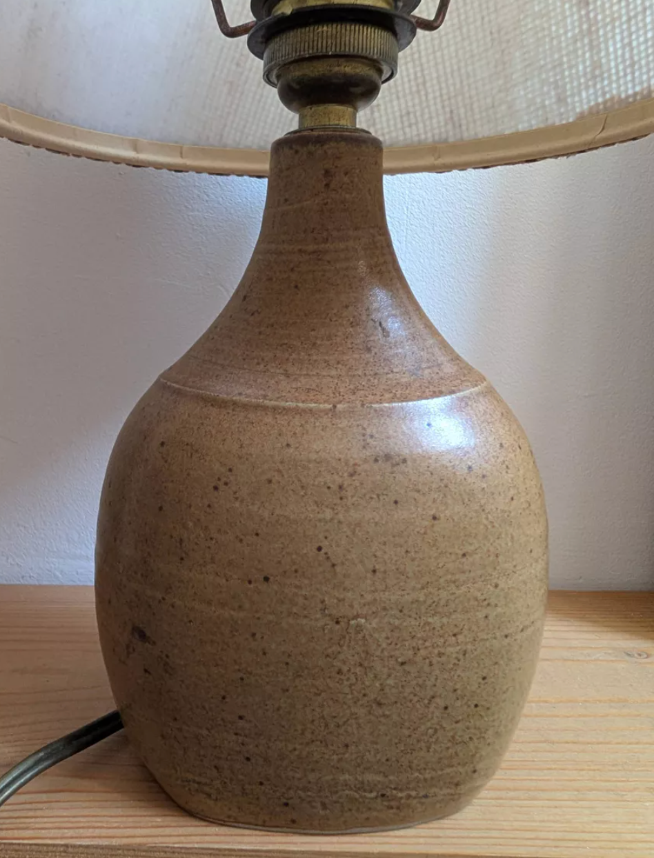Lampe en céramique