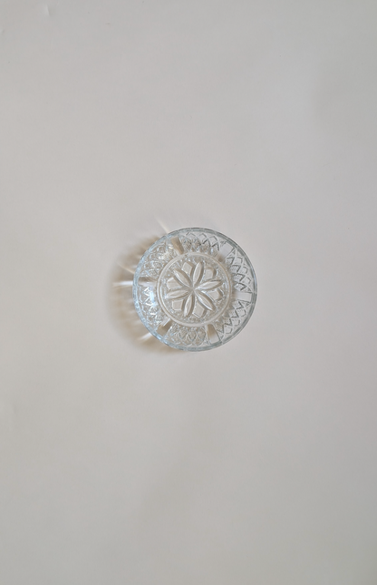 Dessous de bouteille en verre
