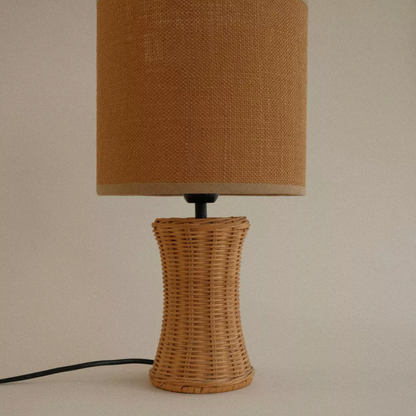 Lampe en osier