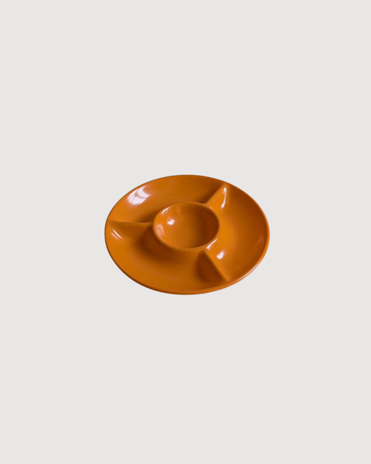 Coupelle compartimentée orange