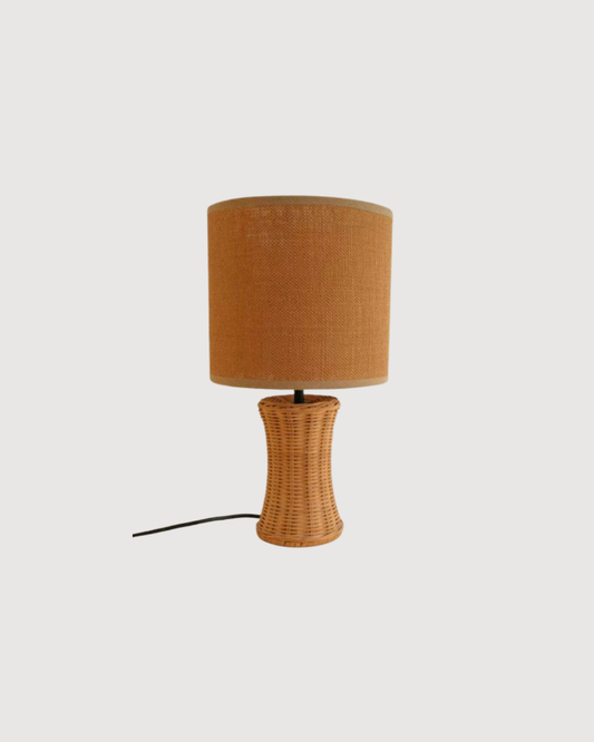 Lampe en osier