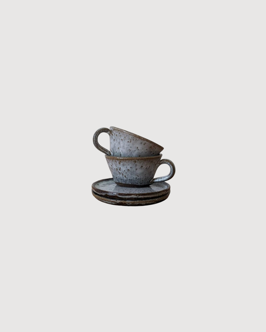 Paire de tasses en céramique