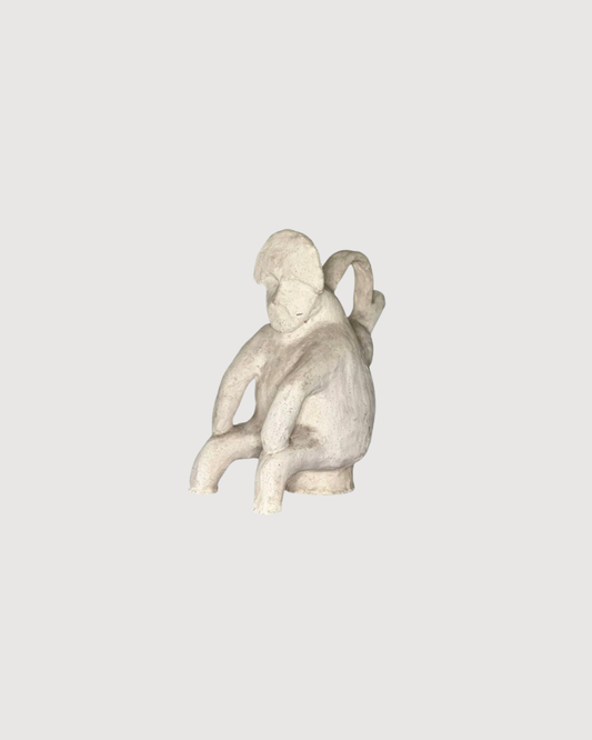 Sculpture en terre cuite anthropomorphe