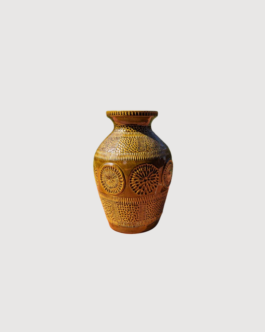 Vase vert West-Germany 547-30