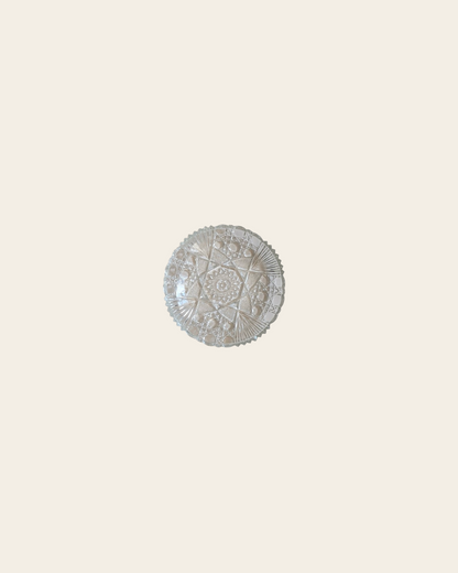 Dessous de bouteille en verre