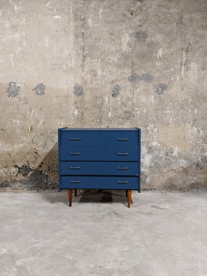 Commode bleue