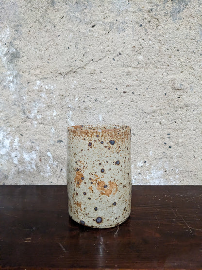 Lot de 6 tasses et un pichet en grès