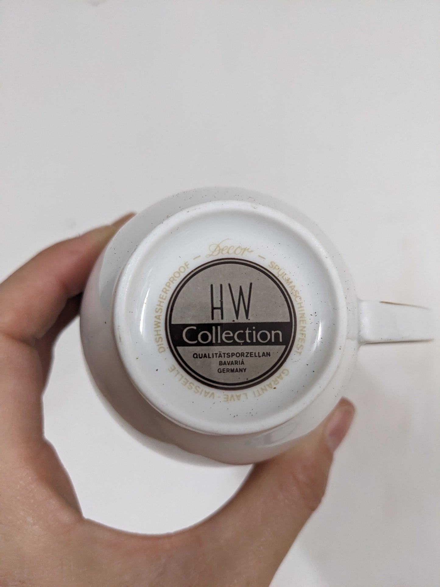 Service à café Art Déco – Modèle HW Collection, Qualitätsporzellan Bavaria Germany