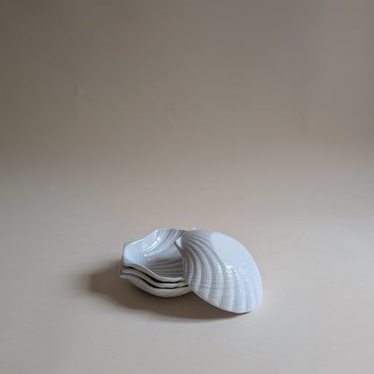 Ensemble de 4 coupelles coquillages