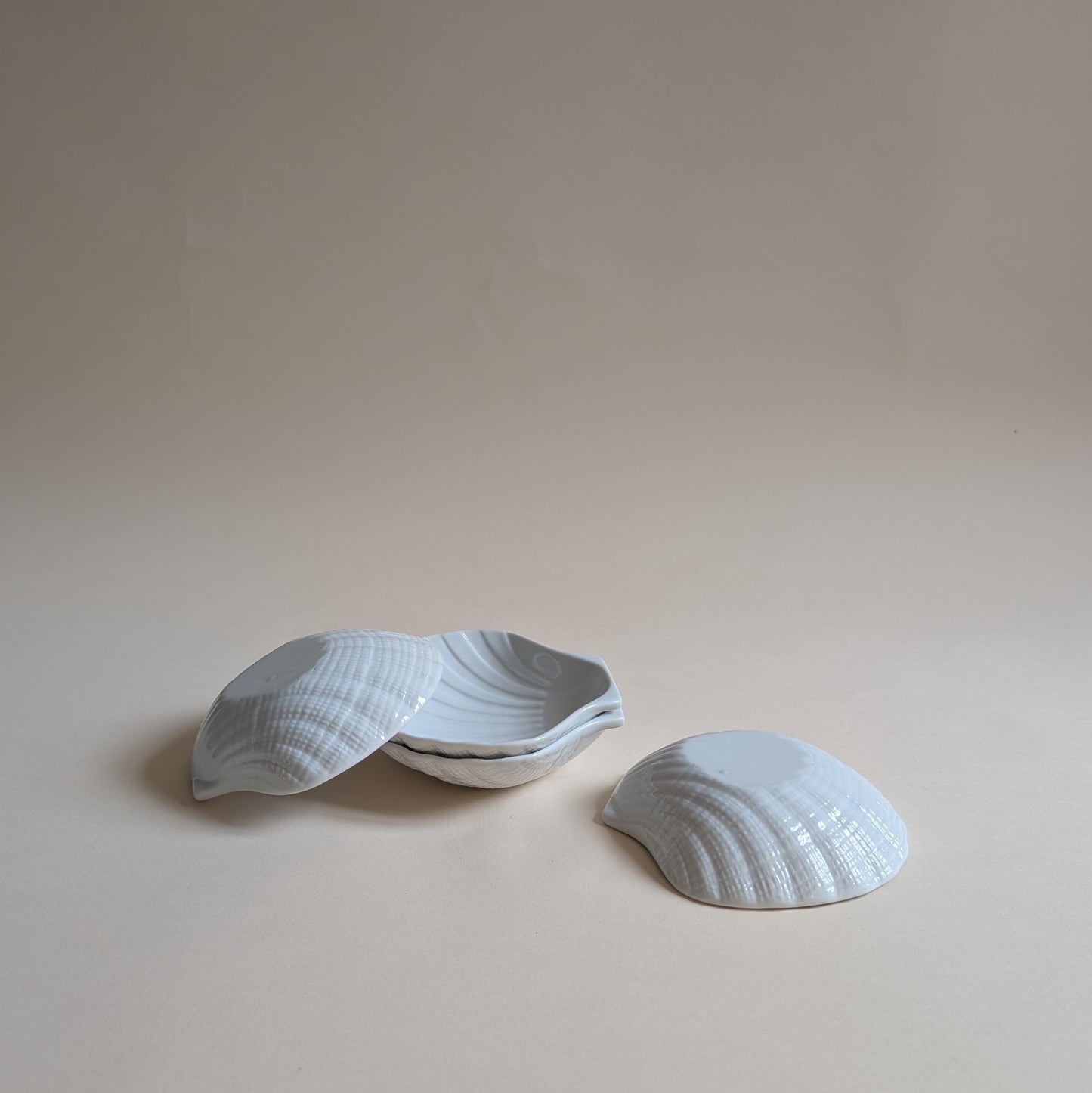 Ensemble de 4 coupelles coquillages
