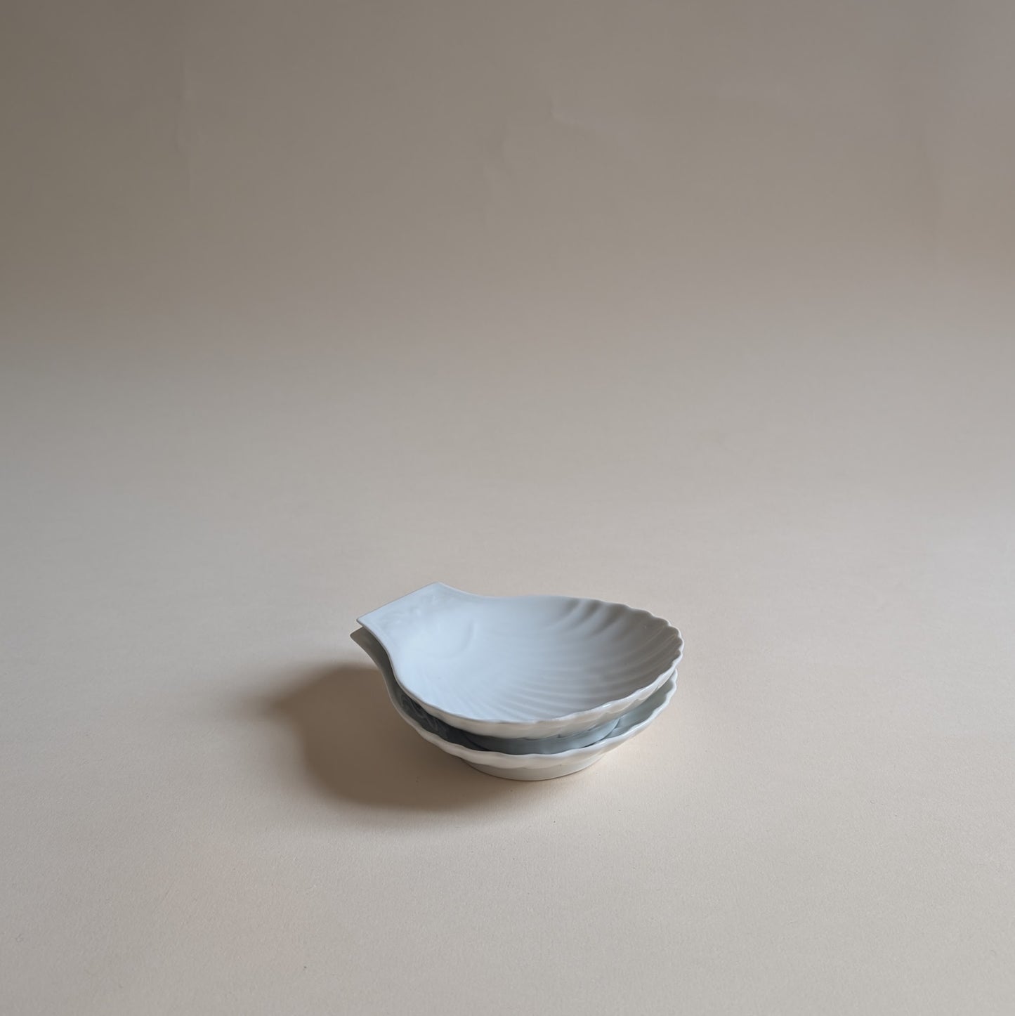 Paire de coupelles coquillages