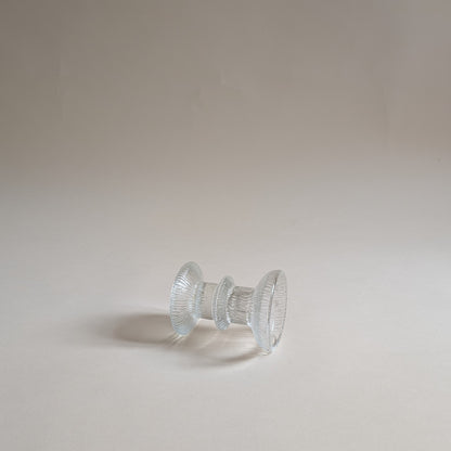 Bougeoir en verre