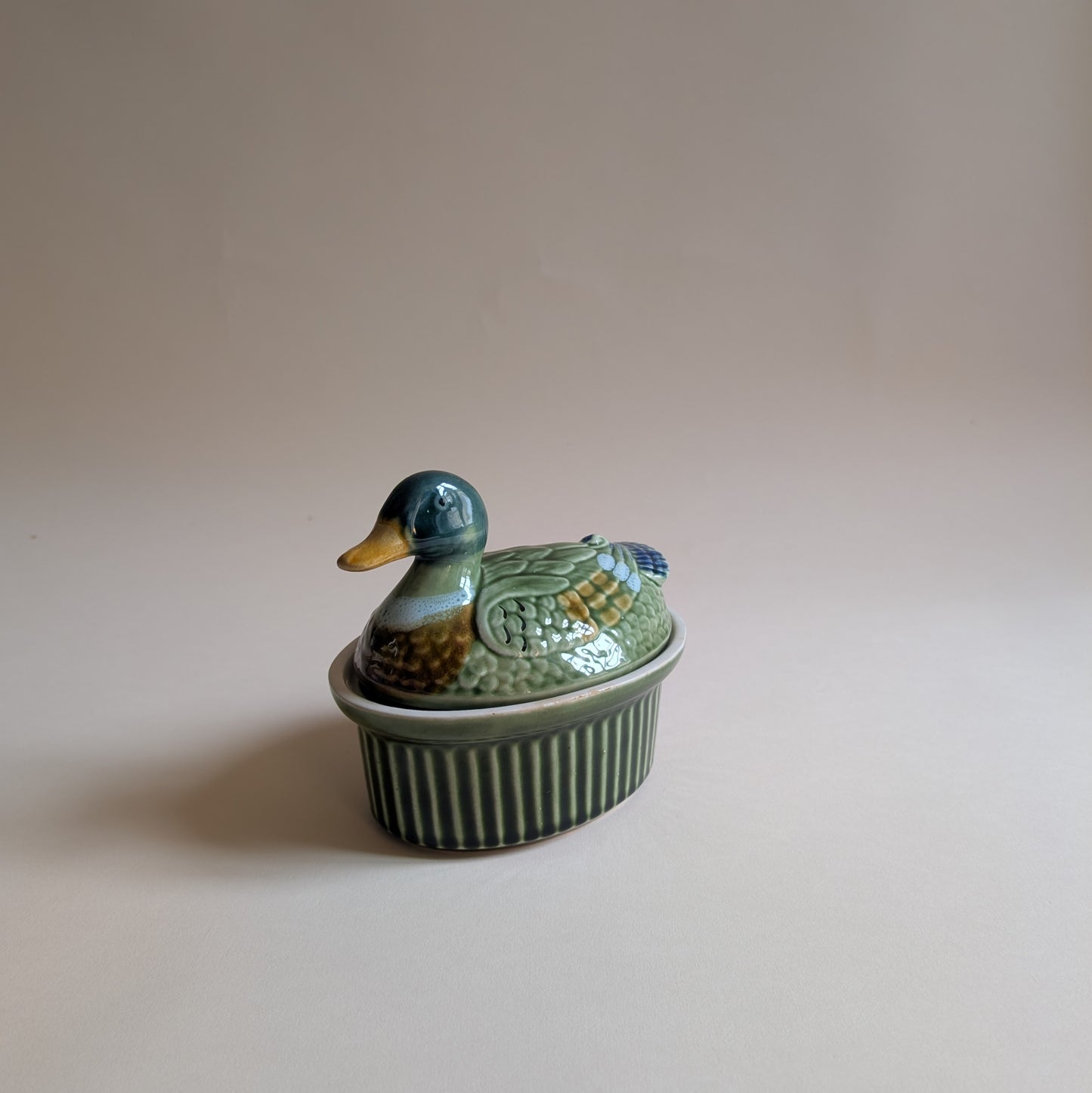 Terrine en forme de canard