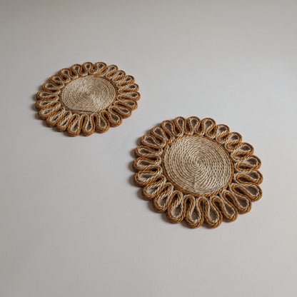 Paire de dessous de plats