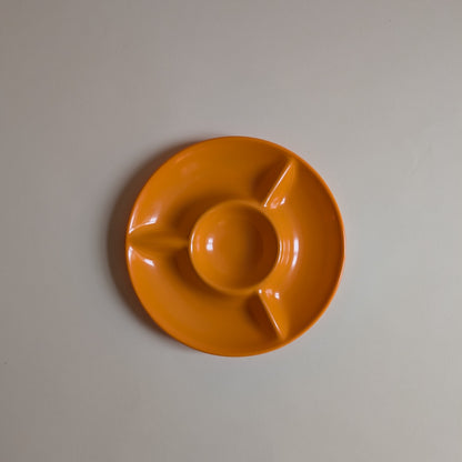 Coupelle compartimentée orange