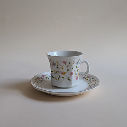Ensemble de 6 tasses et soucoupes