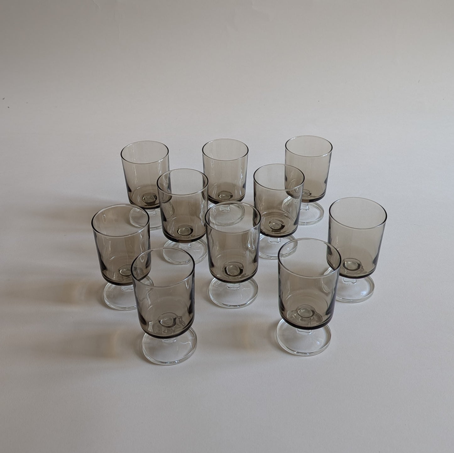 Ensemble de 10 verres