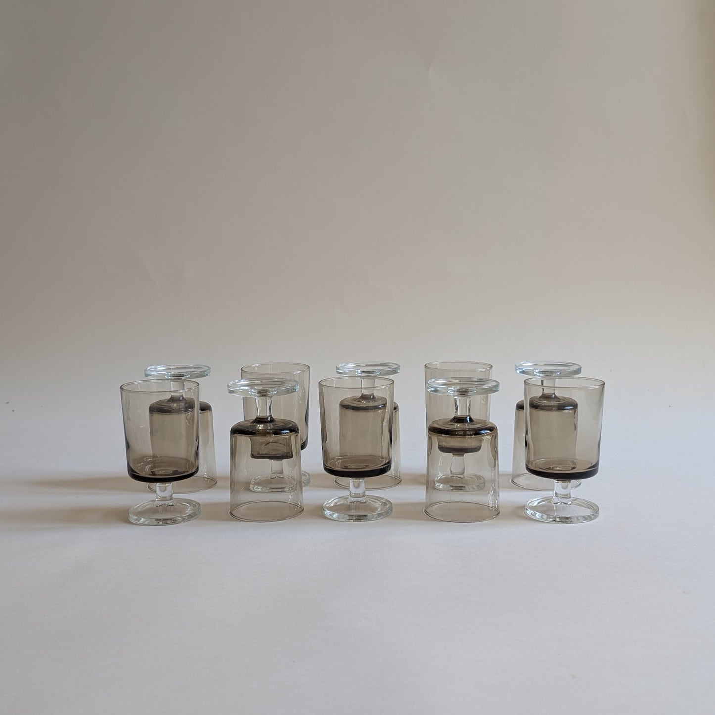 Ensemble de 10 verres