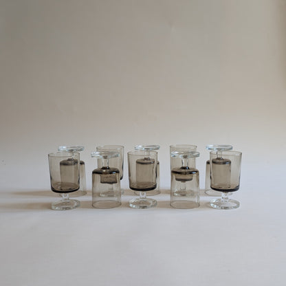 Ensemble de 10 verres