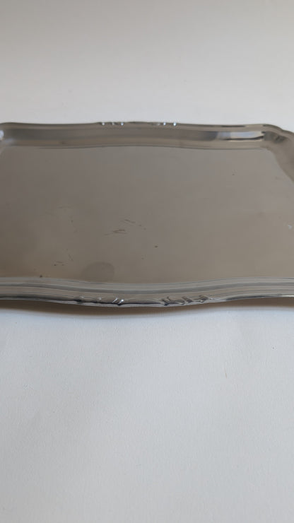 Plateau en inox