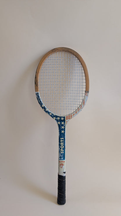 Raquette de tennis vintage