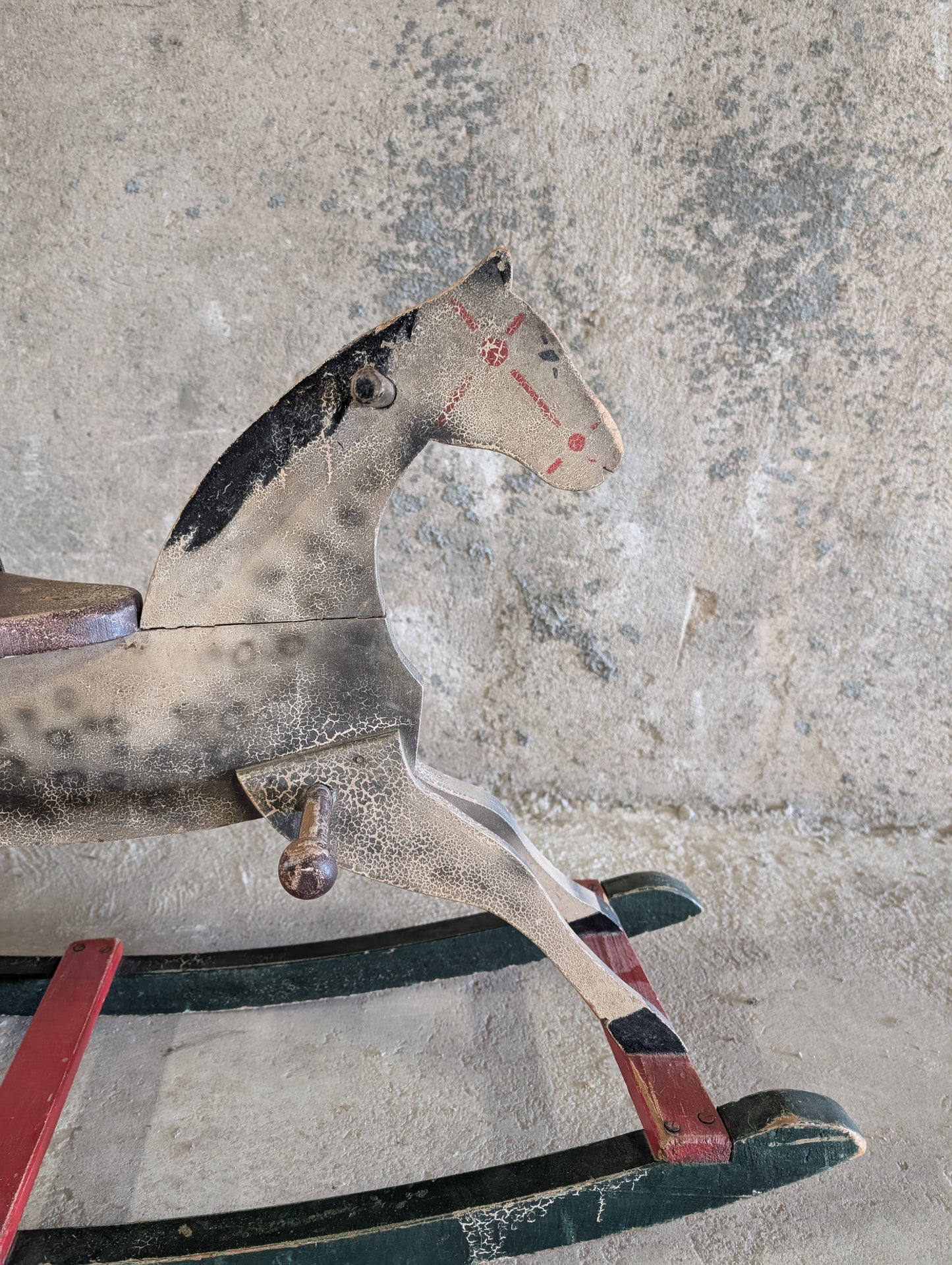 Cheval à bascule, années 1920