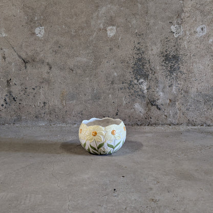 Cache-pot en barbotine