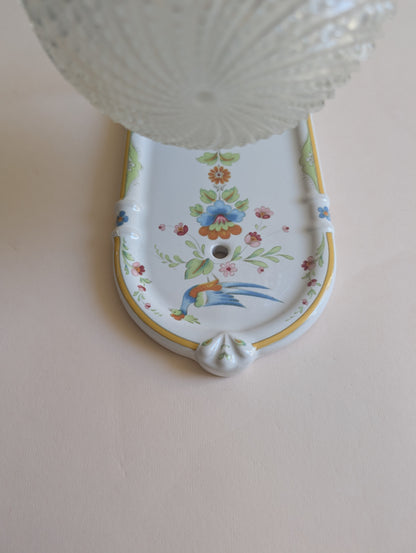 Appliques murales en céramique