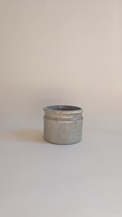 Pot en céramique beige