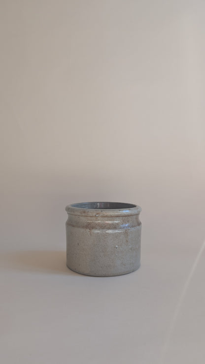 Pot en céramique beige