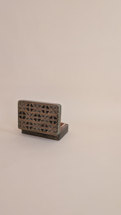 Boîte en bois
