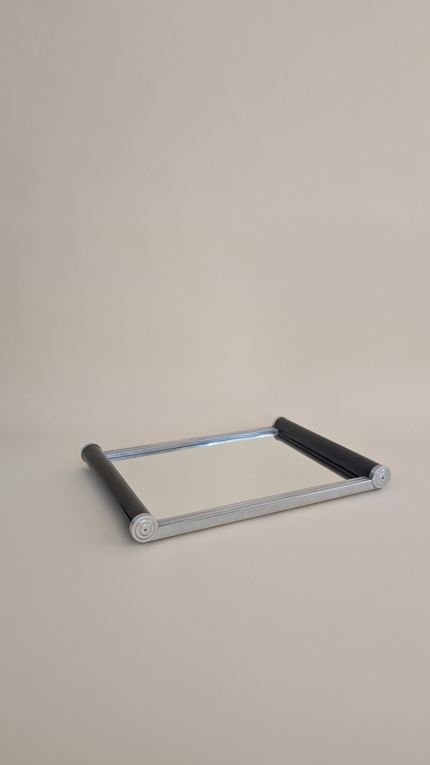 Plateau miroir Art Déco