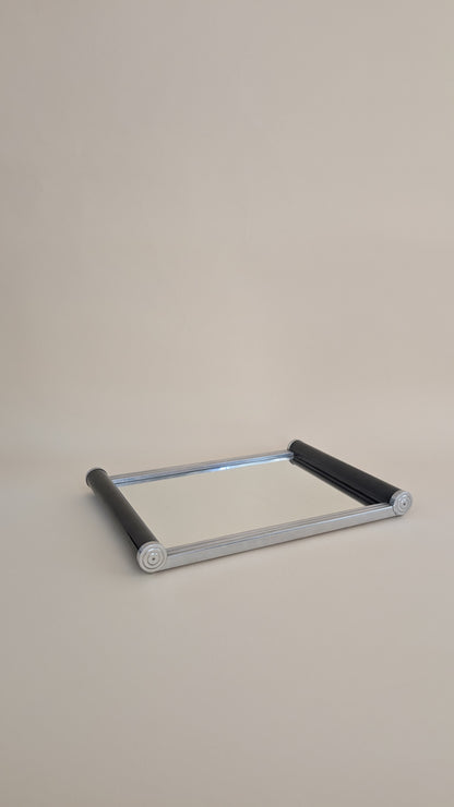 Plateau miroir Art Déco