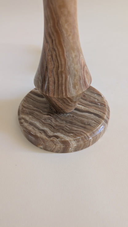 Pied de lampe en pierre