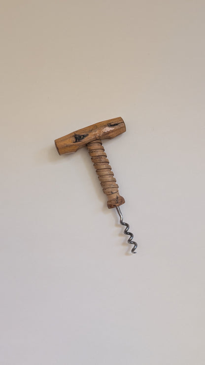 Tire-bouchon en bois d'olivier