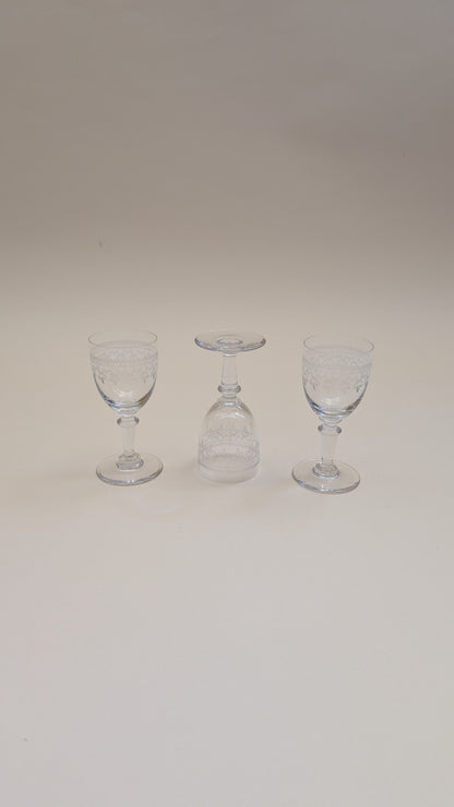 Verres gravés
