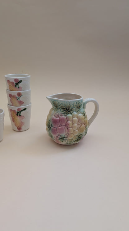 Pichet et ses 4 verres