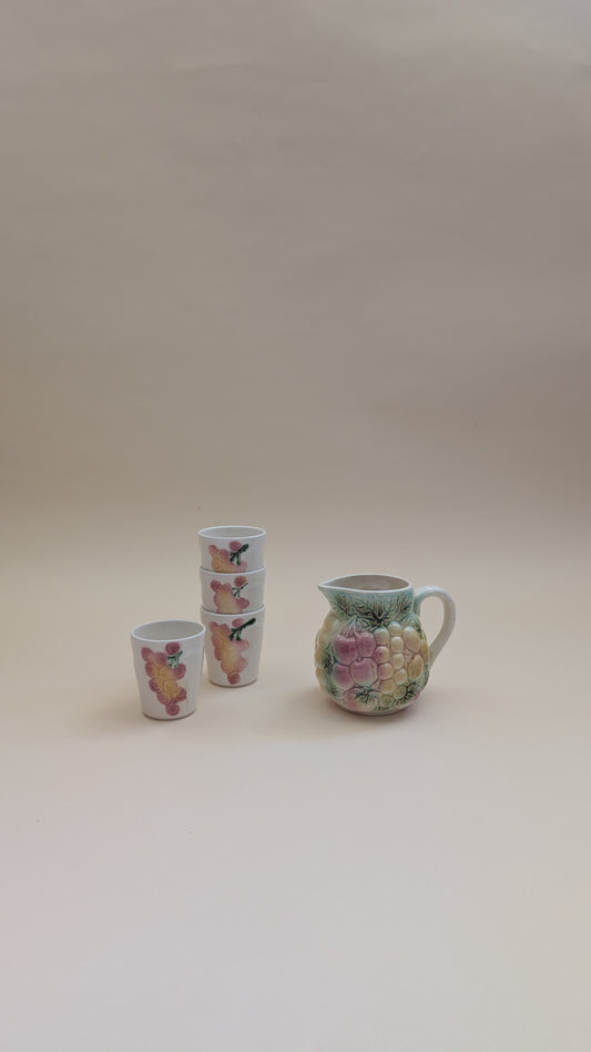 PICHET & 4 VERRES