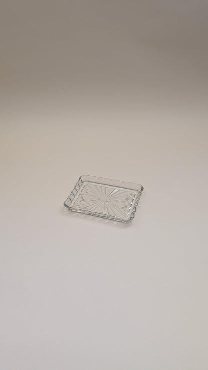 Vide-poche art déco rectangulaire