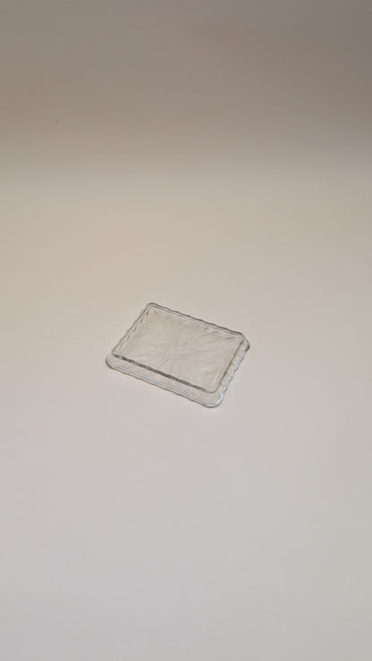 Vide-poche art déco rectangulaire