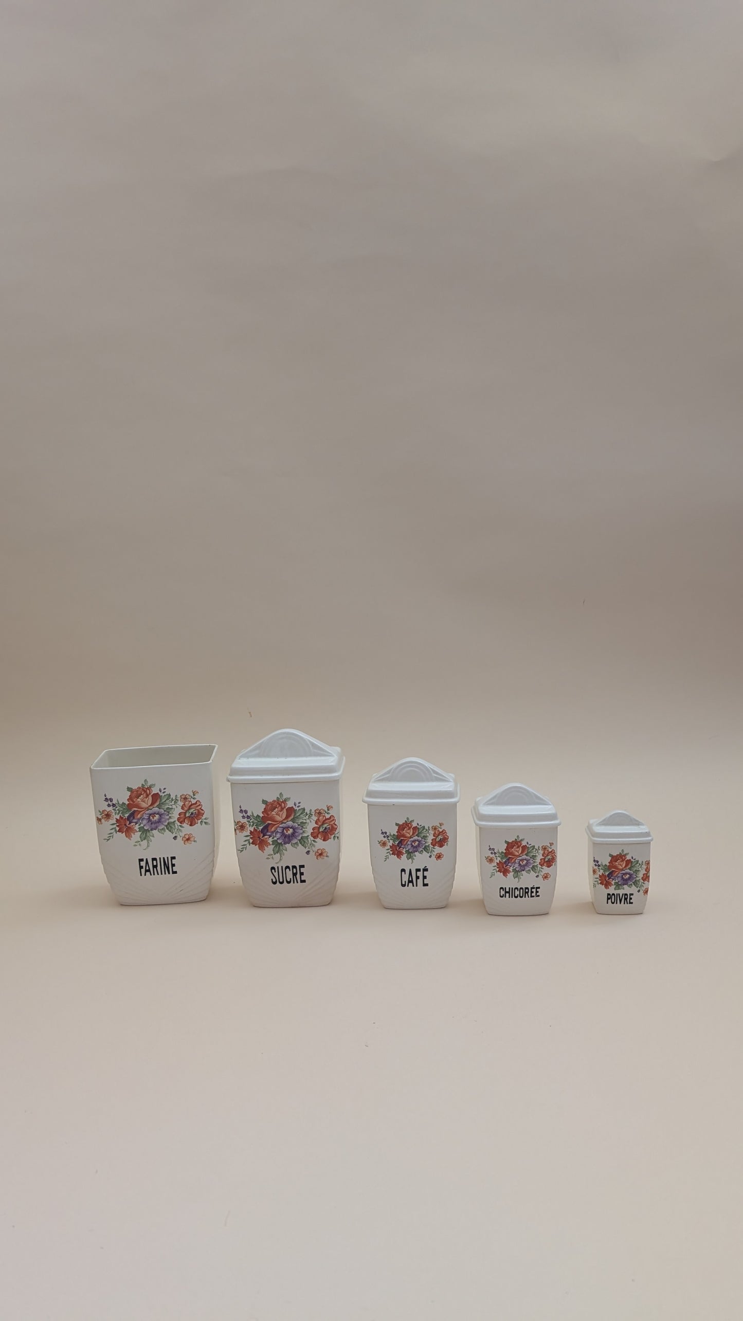 Série de pots anciens – K & G Lunéville, France